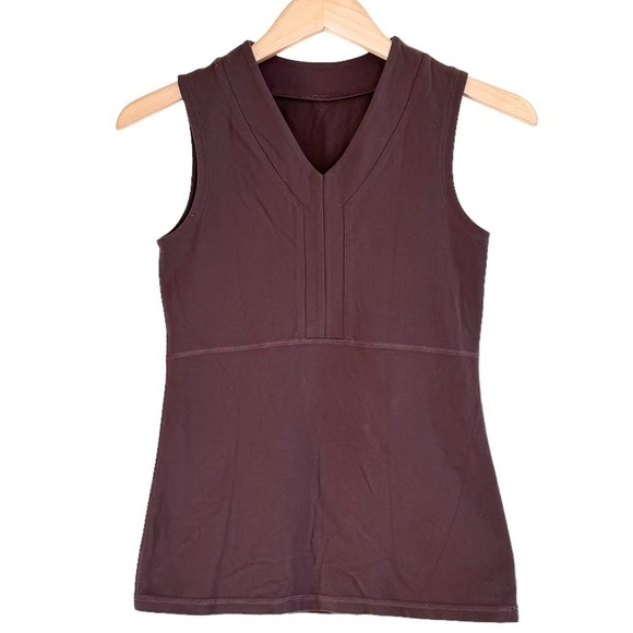 π 6/$60, Lululemon Dark Taupe Tank Top, Small - Picture 1 of 5